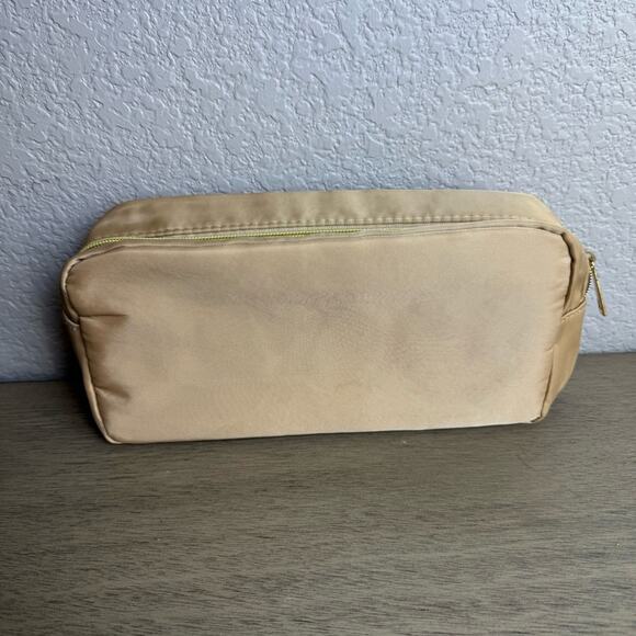 'Stuff' Tan Cosmetic Bag - Picture 3 of 3
